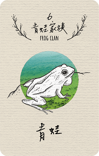 青蛙家族,Frog Clan,藥輪占卜